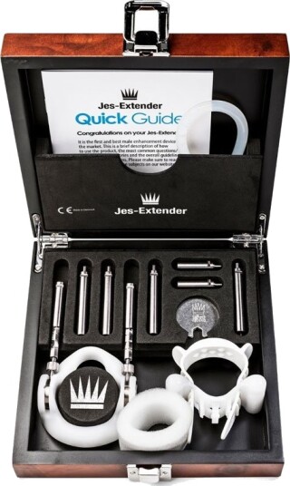 Jes-Extender Jes Extender Original Penisforstørrer - Sølv Jes-Extender Jes Extender Original Penisforstørrer - Sølv