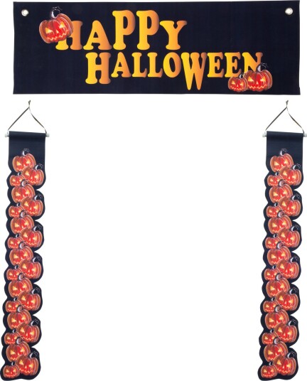 Joker AB Halloween Dørdekorasjon - Gresskar Joker AB Halloween Dørdekorasjon - Gresskar