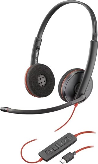 HP Poly Blackwire C3220 headsett USB-C HP Poly Blackwire C3220 headsett USB-C