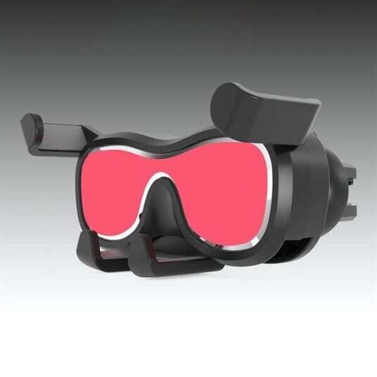 Hurtel Mobiltelefonholder for Bil i Ventilasjonssystem - Max Mobil: 60- 90 mm - Sølv