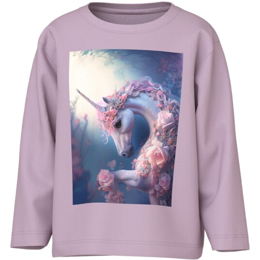 Name It Winsome Orchid Unicorn Votea Regular Bluse 86