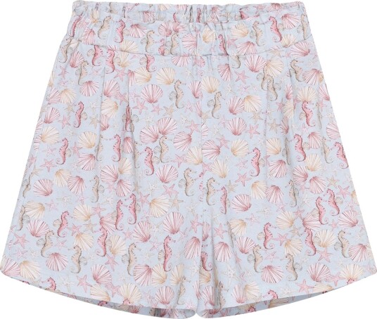 Minymo Shorts   AOP   Illusjon Blue   Minymo   3 år 98   Shorts   Blå