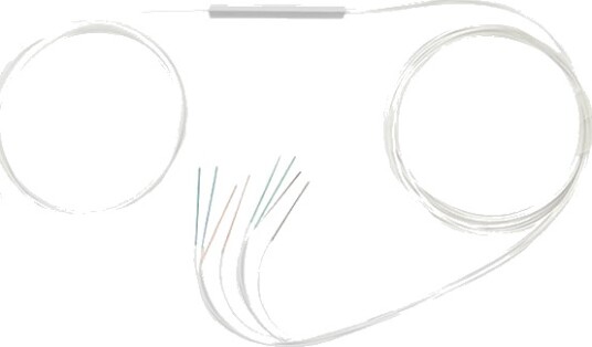 Qoltec 1X4 - Nettverksplitter - 1.5 M - Fiberoptisk - G.657.A - Unjacketed