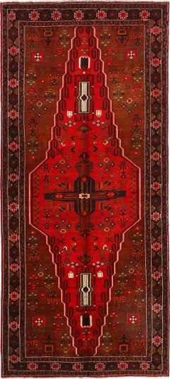 Orientalsk teppe Hamedan 297 x 131 cm Orientalsk teppe Hamedan 297 x 131 cm