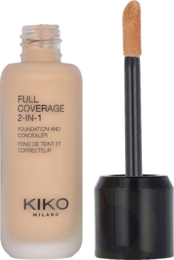 Kiko Milano Full Coverage 2 In 1 Foundation & Concealer 25 ml N10 Kiko Milano Full Coverage 2 In 1 Foundation & Concealer 25 ml N10