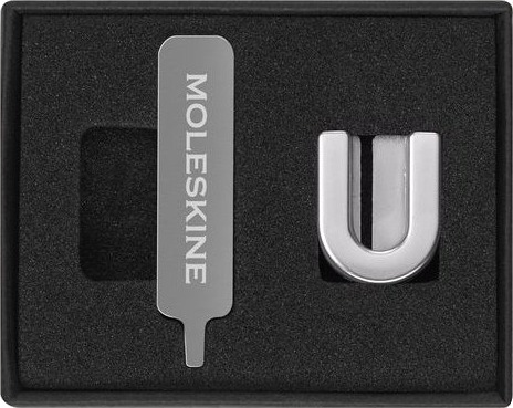 Moleskine Pins U Sølv
