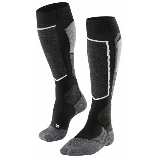 Falke SK2 Skisokker, Herre, Black 46-48 Falke SK2 Skisokker, Herre, Black 46-48