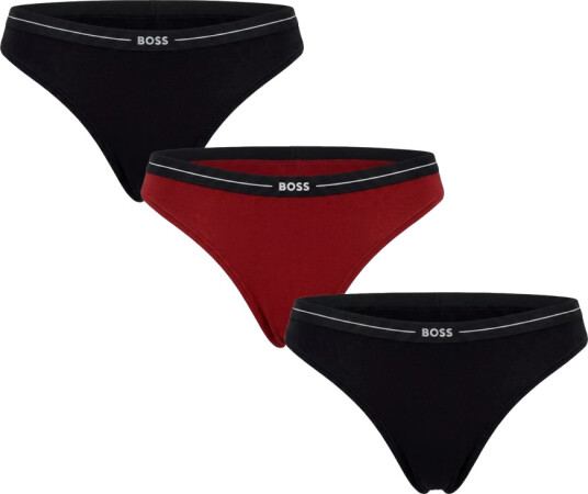 BOSS 3P Thong - Black - XL