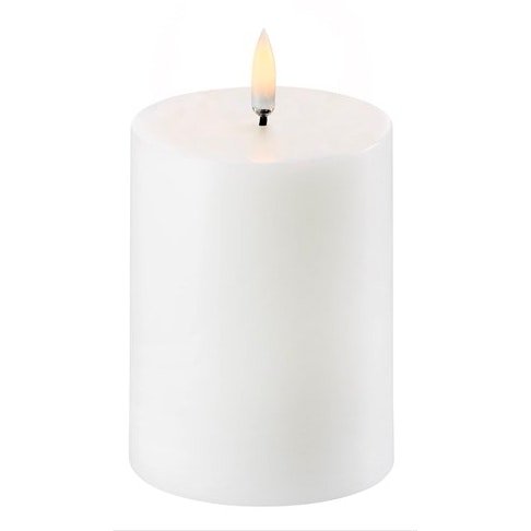 Uyuni LED Kubbelys Nordic White 7,8x10,1 cm