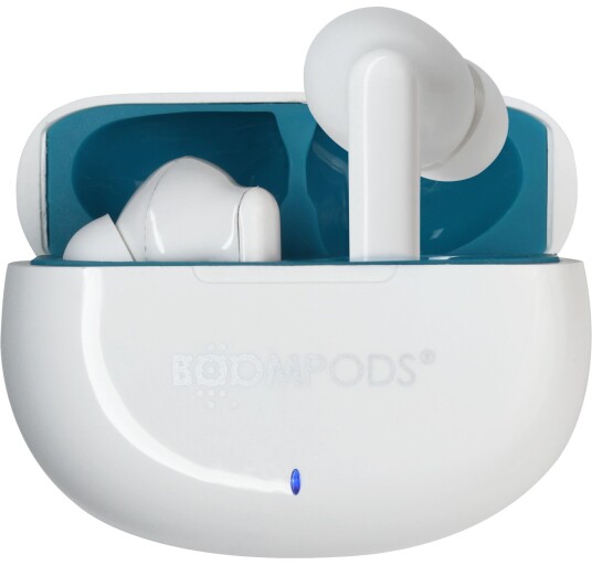 Boompods Tide Skim TWS ørepropper Hvit