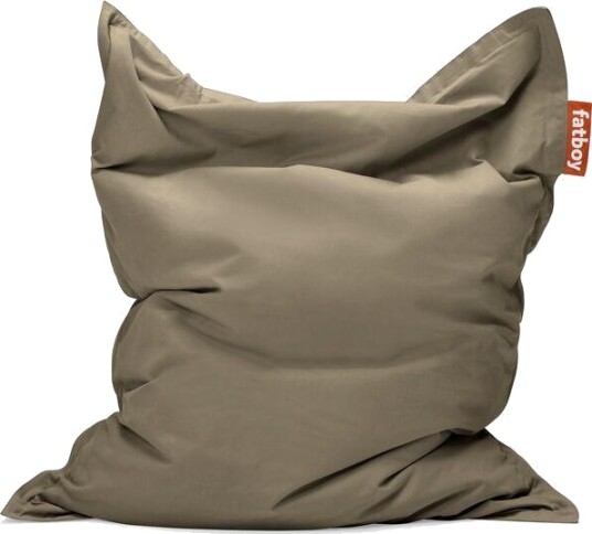 Fatboy Original Canvas Recycled Sittesekk Grey Taupe Fatboy Original Canvas Recycled Sittesekk Grey Taupe