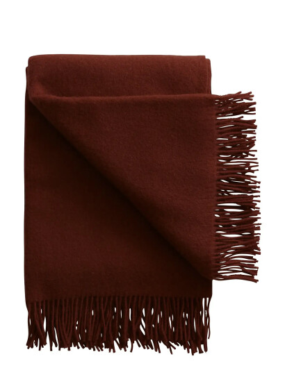 Silkeborg Uldspinderi Season 130X200 Cm - Burgundy - 130X200CM