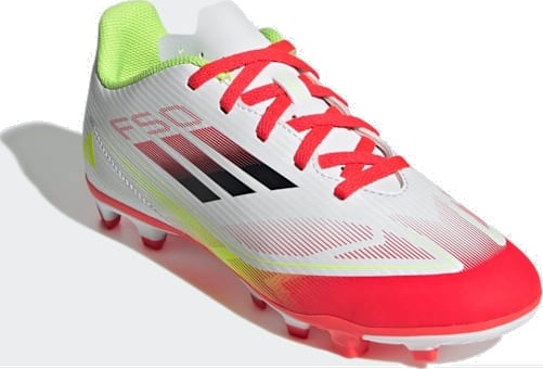 Adidas F50 Club FG/MG Junior Cloud White/Core Black/Solar Yellow 36 2/3