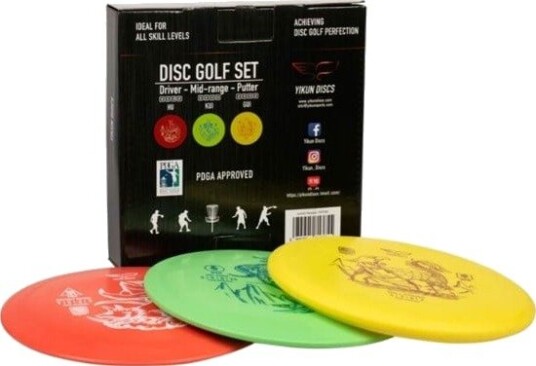 ASG Discgolfsett 3 disker