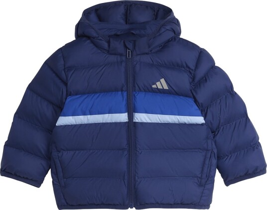 Adidas Performance Polstret Jakke Dark Blue/Royal Blue/Glow Bl Adidas Performance 1½ år (86) Dunjakke Blå