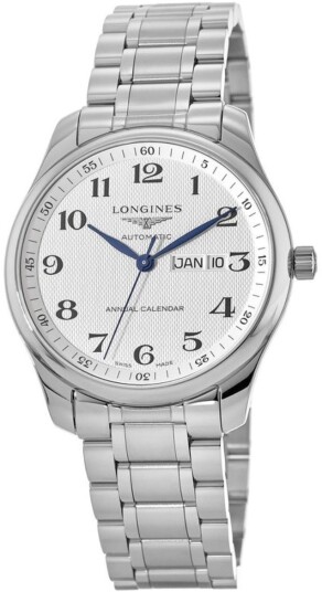 Longines Herreklokke L2.920.4.78.6 Master Sølvfarget/Stål Ø42 mm