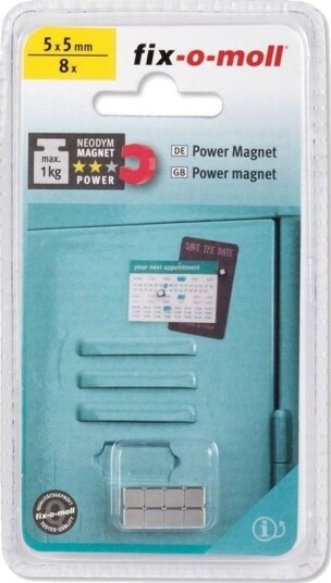 Trekasse Magnet Cube 3562805 8 Deler