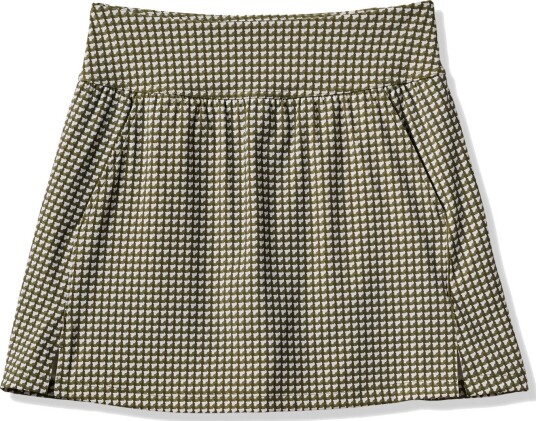 Travis Mathew Moveknit Game Set Match Skort 2.0 Skjørt & kjoler Oil Green Multi XX Large