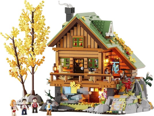 Lumibricks Fjellhytte Byggesett 16+ År 2255 Deler