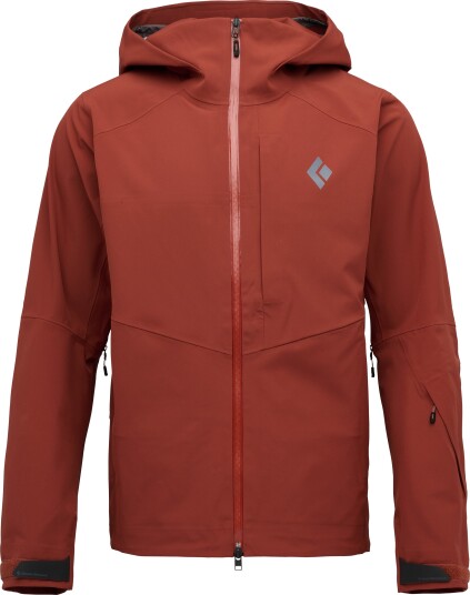 Black Diamond Men's Recon Stretch Shell Iron Red L