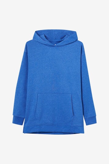 Name It Hettegenser nkfVilu LS Long Sweat WH Bru Blå
