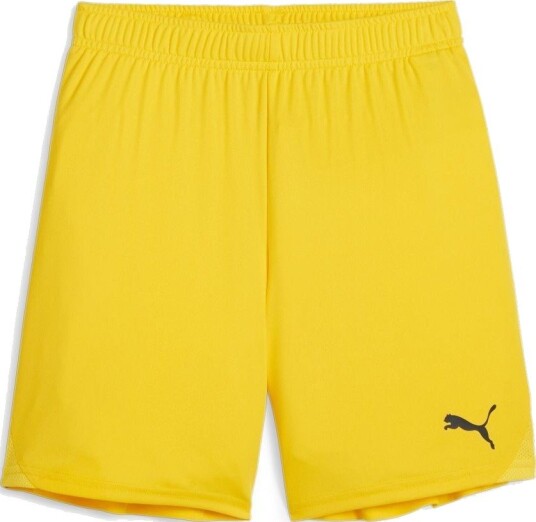 PUMA Fotballshorts Teamgoal Gul/PUMA Svart Barn størrelse 128 cm
