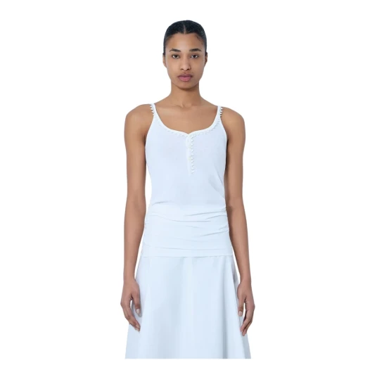 Jacquemus, Dame, Topper, Hvit, XS,