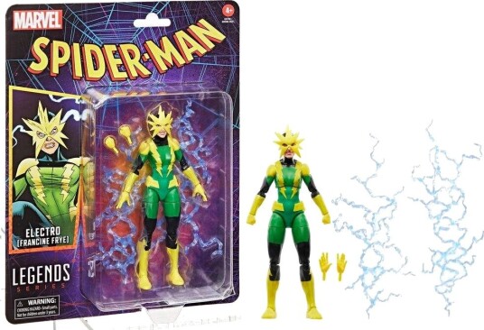 Northix Spider-Man Electro Figur 15 cm Northix Spider-Man Electro Figur 15 cm