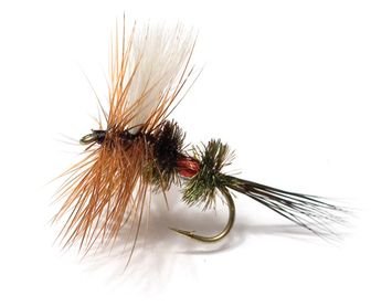 Unique Flies Royal Wulff Str. 12 Brown/black/green