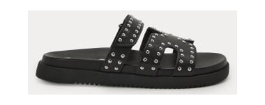 Steve Madden Missile-s Sandal Blackw/ STUDS 37 Steve Madden Missile-s Sandal Blackw/ STUDS 37