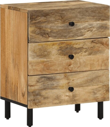  Nattbord 50x33x60 cm heltre mango 8720845423186