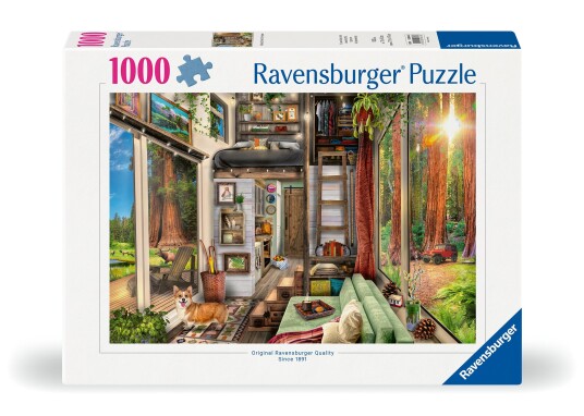 Ravensburger - Puzzle Redwood Forest Tiny House 1000p  12000634 