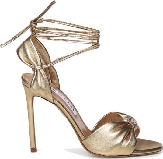 Aquazzura Dame Sko Gul 40 EU,