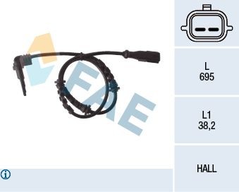 ABS sensor FAE 78119
