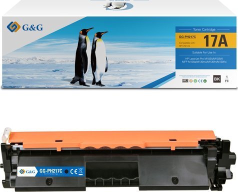 G&G G&G Toner Kompatibel Med Cf217a Svart Nt-Ph217 For Hp Laserjet Pro M102w Hp Laserjet Pro Mfp M130a/ M130 N