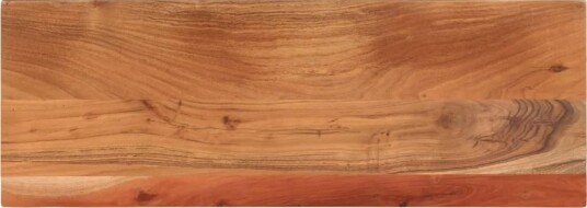Bordplate 90x30x3,8 cm rektangulær heltre akasie