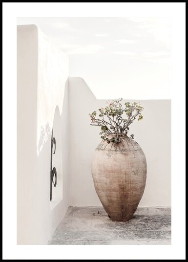 Mediterranean Ceramic Vase Plakat Plakat / 100x150cm
