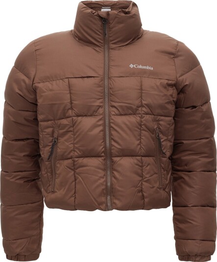 Columbia Sportswear Puffect Iii Cropped Jacket   TOBACCO   S