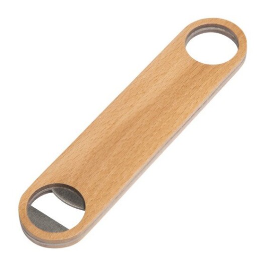 Flaskeåpner bar blade i tre