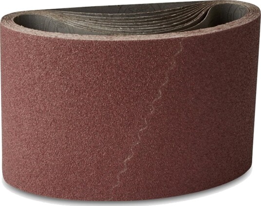 Gulv slipebånd 200x750mm Rød Korn P80