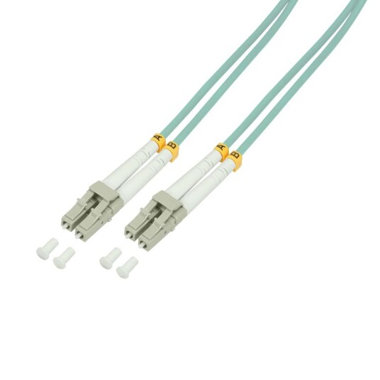 LogiLink OM3 Nettverkskabel 0,5 m LC-LC Blå - 10 Gbit/s LogiLink OM3 Nettverkskabel 0,5 m LC-LC Blå - 10 Gbit/s
