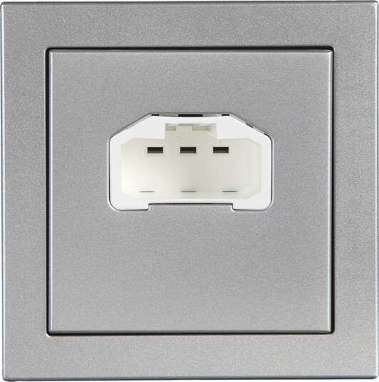 ABB AKK6 83 Lampeuttak 85 mm DCL Aluminium Strømbrytere & vegguttak