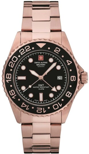 Swiss Alpine Military Herreklokke 7052.1167 Master Diver GMT