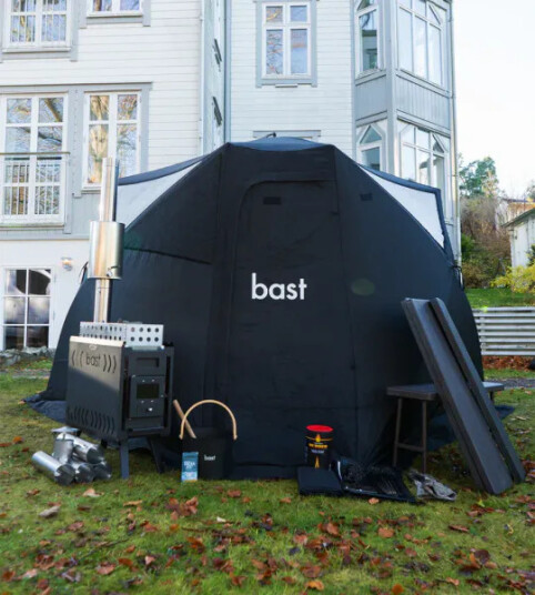 Bjørk Premium - Badstu Telt med alt du behøver