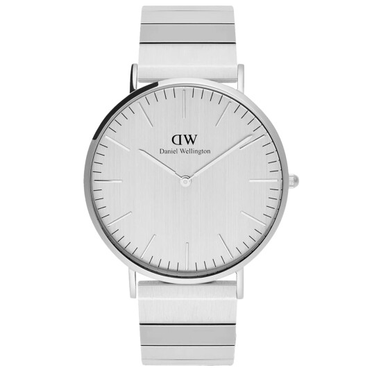 Daniel Wellington DW Watch Classic Piano Link Silver Unitone 40mm Daniel Wellington DW Watch Classic Piano Link Silver Unitone 40mm