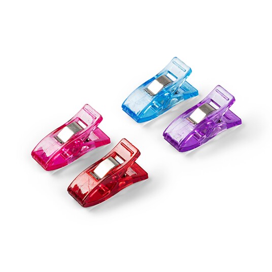 Stoff Clips 12 stk- 2,6 cm