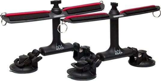 Rodmounts Sumo Suction Mount Rod Carrier Råsterk Stangholder Til Bil Rodmounts Sumo Suction Mount Rod Carrier Råsterk Stangholder Til Bil