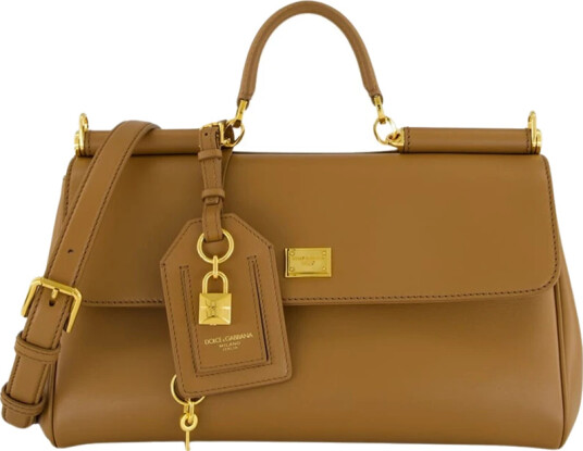 Dolce & Gabbana Dame Vesker Brun ONE SIZE,
