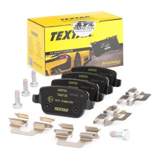 Bremseklosser TEXTAR 2453703 Bremseklosser TEXTAR 2453703