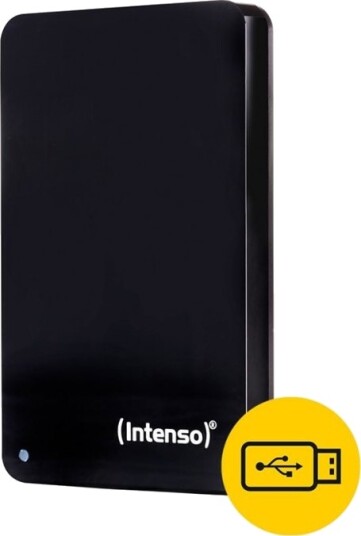 Intenso Bonuspack Ekstern Harddisk 2 TB 2.5" USB 3.2 Svart + 64 GB USB